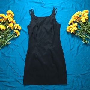 City Triangle woman black dress